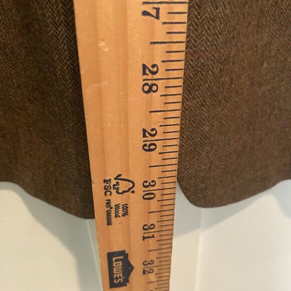 Ralph Lauren LRL Suit Jacket 46S Brown 100% Wool Blazer Sports Coat Herringbone - Picture 10 of 16